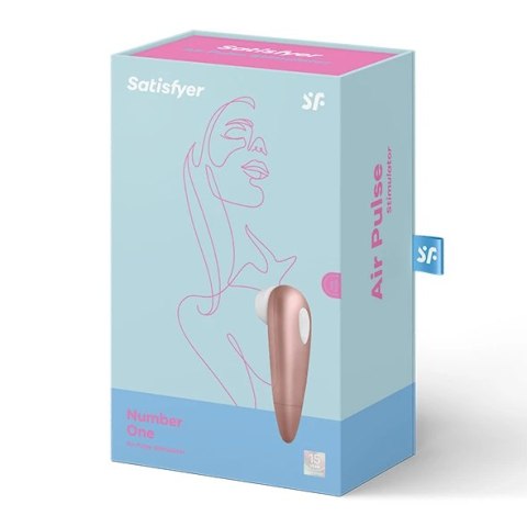 Masażer powietrzny - Satisfyer Number One Satisfyer Masażer powietrzny - Satisfyer Number One Satisfyer