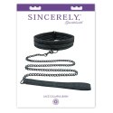 Obroża i smycz - Sportsheets Sincerely Lace Collar and Leash Sportsheets