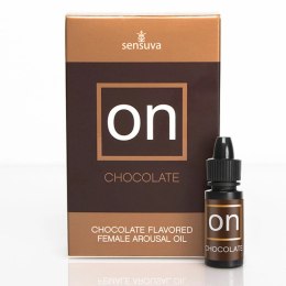 Olejek stymulujący - Sensuva ON Arousal Oil Chocolate 5 ml Sensuva