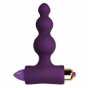 Plug analny wibrujący - Rocks-Off Petite Sensations Bubbles Purple Rocks-Off