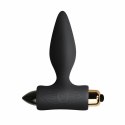 Plug analny wibrujący - Rocks-Off Petite Sensations Plug Black Rocks-Off