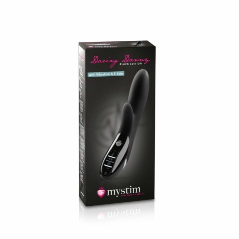 Wibrator z elektrostymulacją - Mystim Daring Danny eStim Black Mystim Wibrator z elektrostymulacją - Mystim Daring Danny eStim Black Mystim
