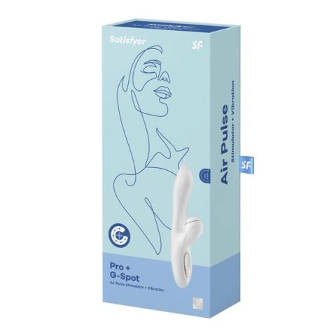 Wibrator z masażerem powietrznym - Satisfyer Pro G-Spot Rabbit Satisfyer Wibrator z masażerem powietrznym - Satisfyer Pro G-Spot Rabbit Satisfyer