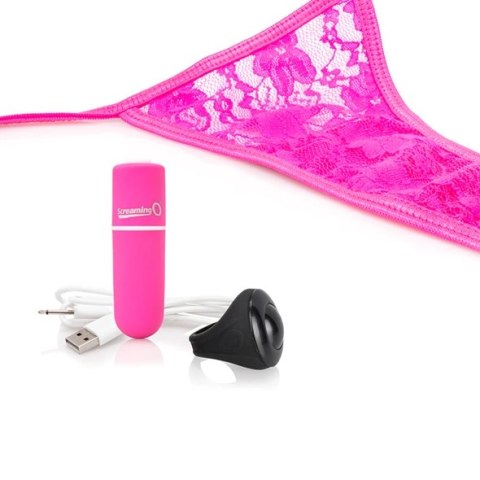 Wibrujące majteczki - The Screaming O Charged Remote Control Panty Vibe Pink The Screaming O Wibrujące majteczki - The Screaming O Charged Remote Control Panty Vibe Pink The Screaming O