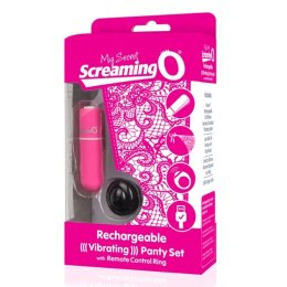 Wibrujące majteczki - The Screaming O Charged Remote Control Panty Vibe Pink The Screaming O
