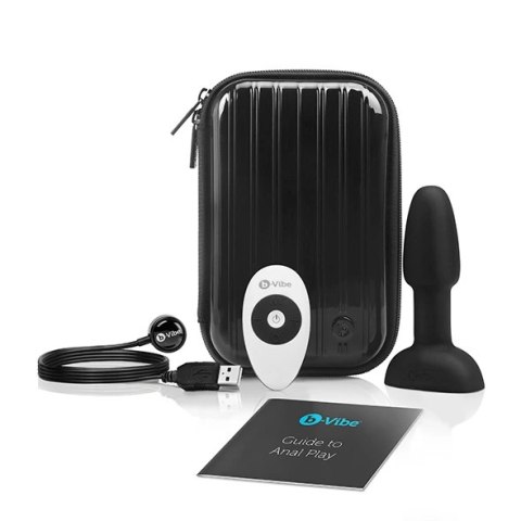 Zdalnie sterowany plug analny - B-Vibe Rimming Petite Black B-Vibe Zdalnie sterowany plug analny - B-Vibe Rimming Petite Black B-Vibe