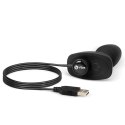 Zdalnie sterowany plug analny - B-Vibe Rimming Petite Black B-Vibe