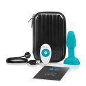 Zdalnie sterowany plug analny - B-Vibe Rimming Petite Teal B-Vibe