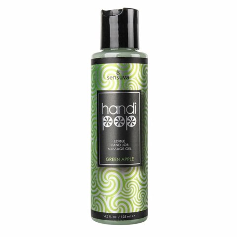 Żel do masażu - Sensuva Handipop Massage Gel Green Apple 125 ml Sensuva Żel do masażu - Sensuva Handipop Massage Gel Green Apple 125 ml Sensuva