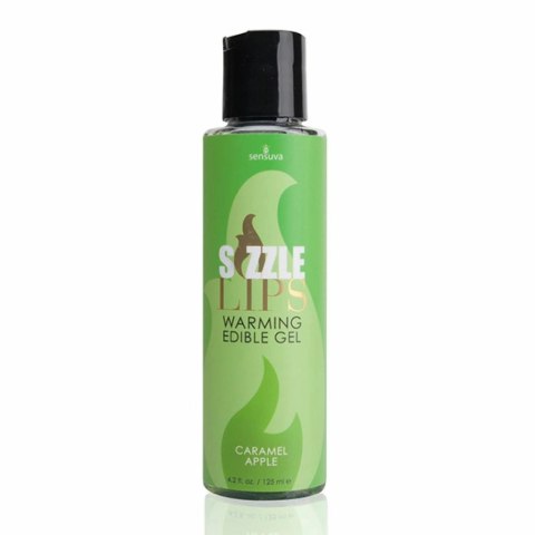Żel stymulujący - Sensuva Sizzle Lips Warming Edible Gel Caramel Apple 125 ml Sensuva Żel stymulujący - Sensuva Sizzle Lips Warming Edible Gel Caramel Apple 125 ml Sensuva