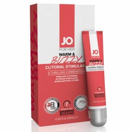 Żel stymulujący - System JO Clitoral Stimulant Warm & Buzzy 10 ml System Jo