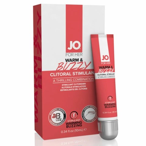 Żel stymulujący - System JO Clitoral Stimulant Warm & Buzzy 10 ml System Jo Żel stymulujący - System JO Clitoral Stimulant Warm & Buzzy 10 ml System Jo
