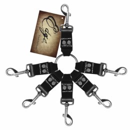 Zestaw do krępowania - Sportsheets Edge Leather 6 Point Hog Tie Sportsheets
